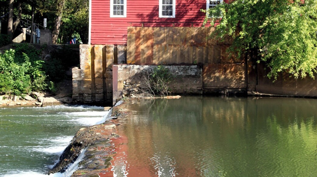 War Eagle Mill is a working grain mill. You can purchase their products here at the mill or through their website. They also have a restaurant on the top floor, Bean Palace, serving traditional country cooking. This gorgeous country setting is home to a giant craft fair in the spring and fall.