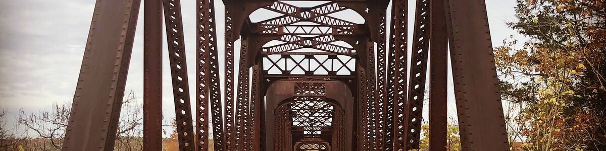 Train Bridge near Jacob Wolf House-Norfolk, AR #arkansas #ozarks #outsoors