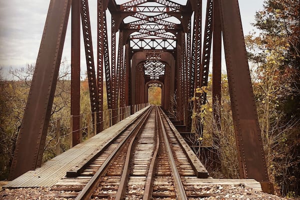Train Bridge near Jacob Wolf House-Norfolk, AR #arkansas #ozarks #outsoors