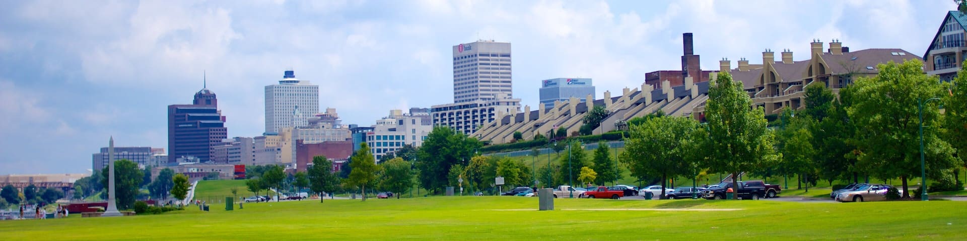 Memphis qui includes un jardin et une ville