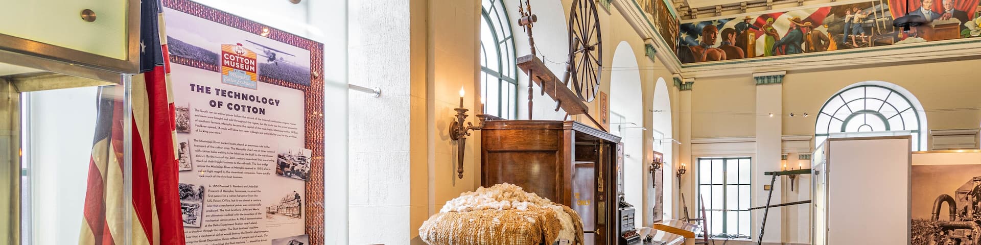 The Cotton Museum at the Memphis Cotton Exchange