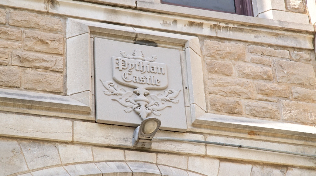 파이티언 성 을 특징 문화유산 요소 과 신호