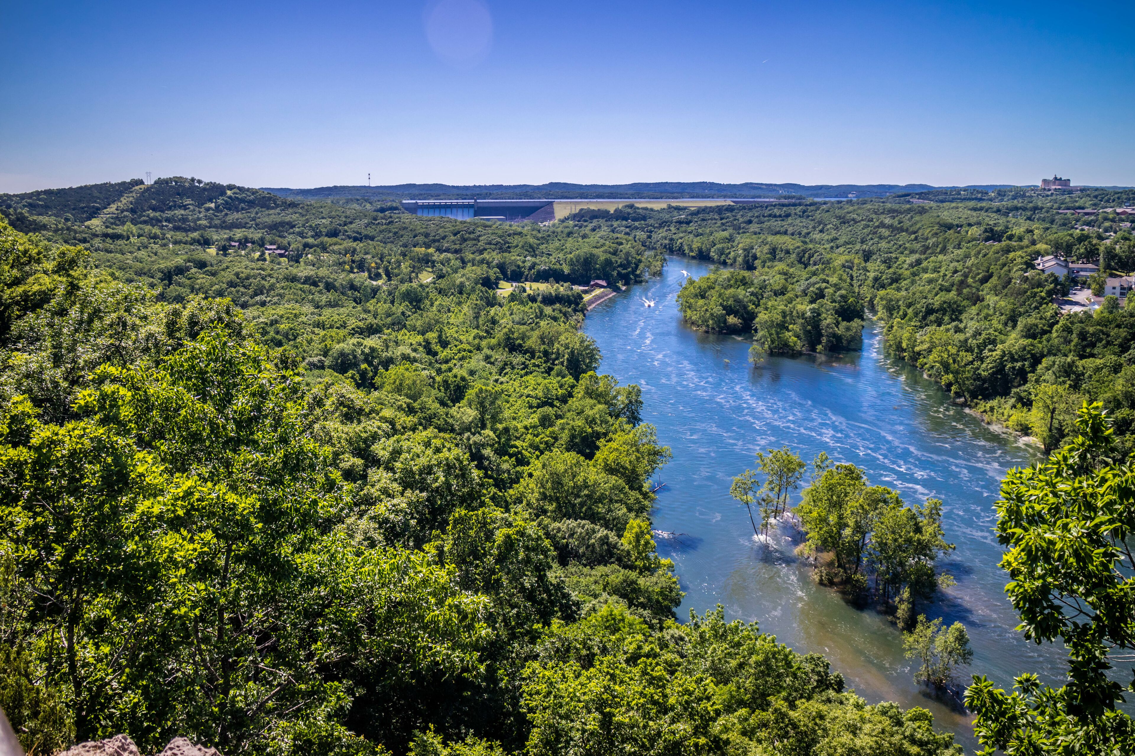 Table Rock Lake in Branson at Southwest Missouri