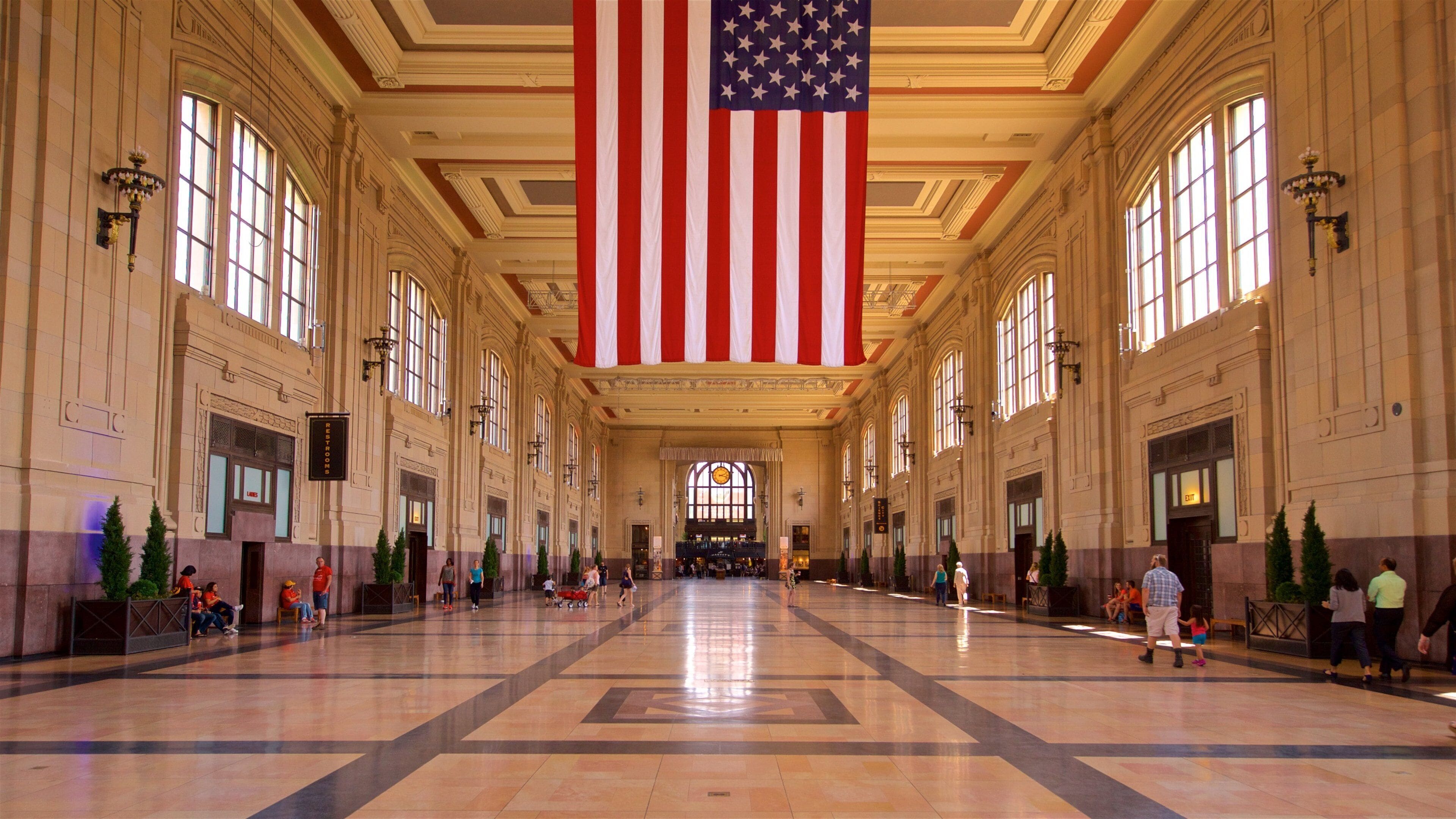 Union Station which includes heritage elements and interior views
