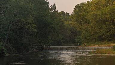 #Adventure
This place is called Montauk State Park in Salem MO. What makes this place special is all the fun you can have while visiting. You can camp, hike, fish, or just have a nice picnic with your significant other. In this photo I tried to capture the beauty of the area, and show an activity that you can do here. I like this place cause it is close to home.