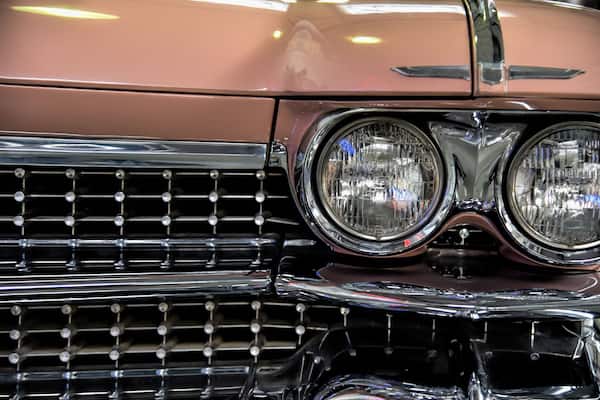 MUNICH, GERMANY - January 20 2020: German Technical Museum is world's largest museum for science and technology with many different technical fields, one of which are collection of classic cars.