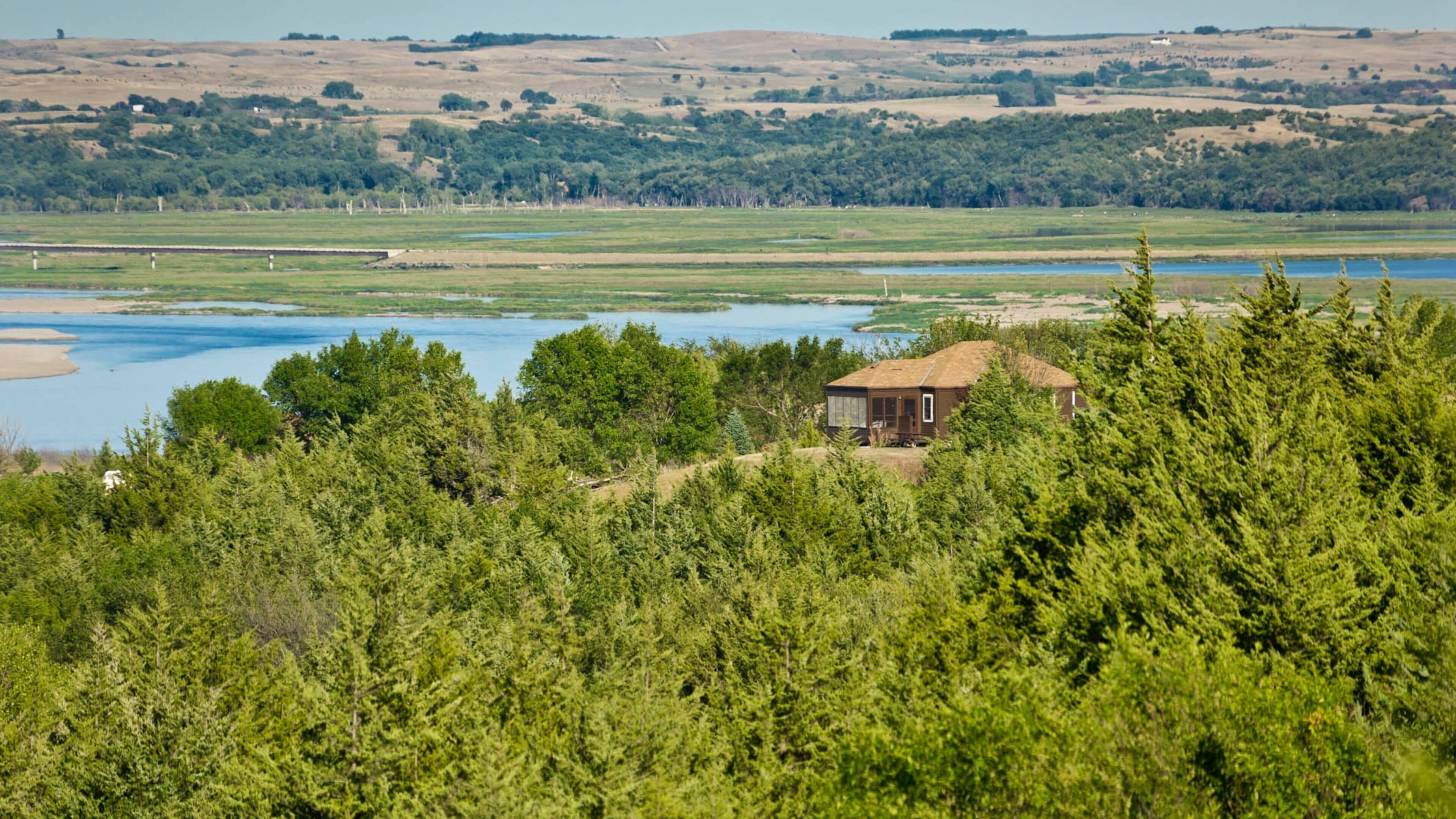 Nebraska central mettant en vedette scĂšnes tranquilles et panoramas