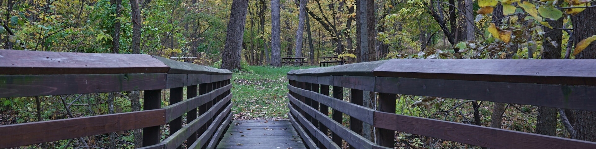 Beautiful park that runs along the Missouri River