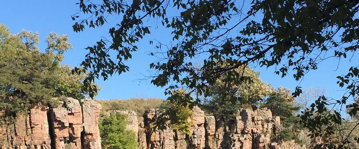 The rocks on this river really rock!!