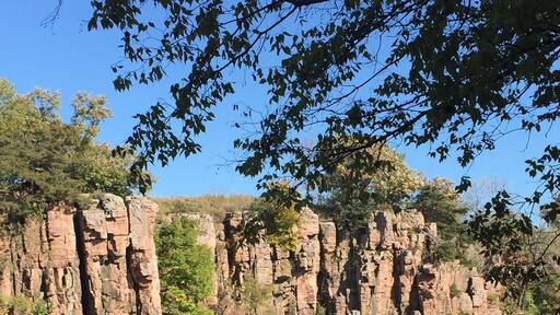 The rocks on this river really rock!!
