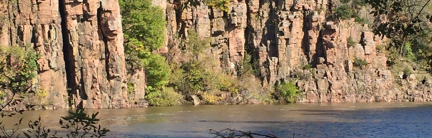 The rocks on this river really rock!!