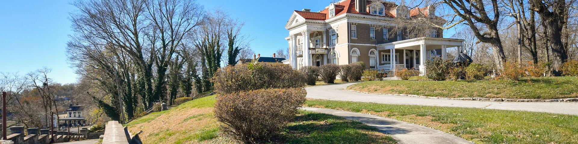 Rockcliff Mansion was built in 1898 now museum in Hannibal, MO