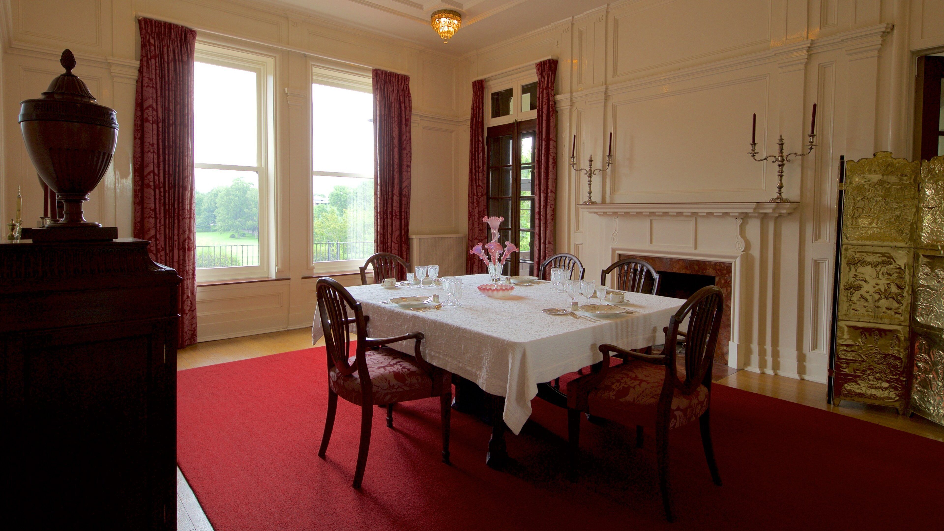 Brucemore 表示 家屋, 遺跡・遺産 と 屋内の眺め