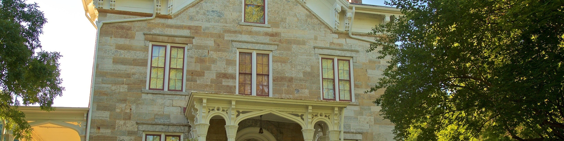 Mathias Ham House caracterizando arquitetura de patrimônio e uma casa