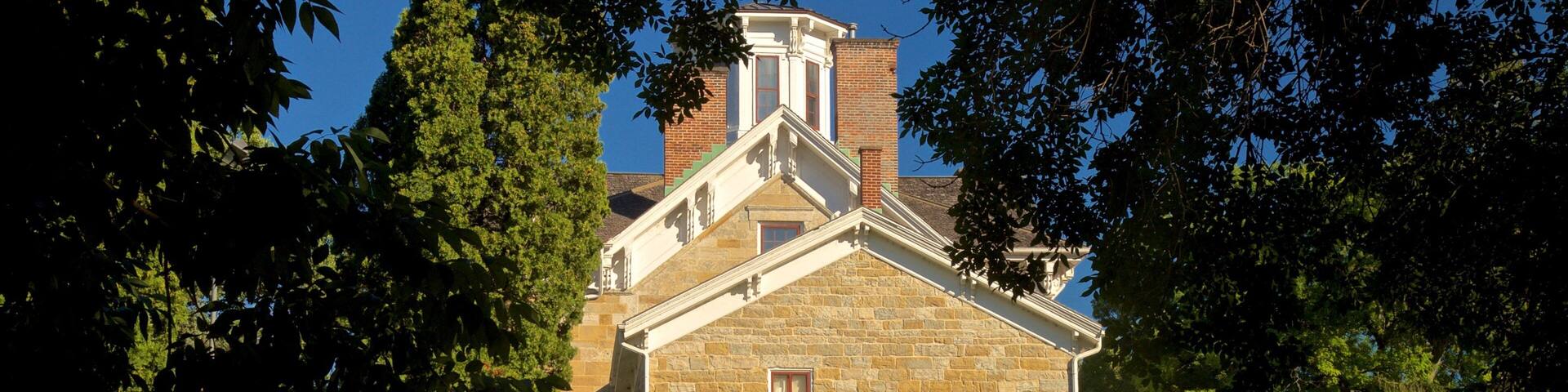 Mathias Ham House welches beinhaltet Kirche oder Kathedrale