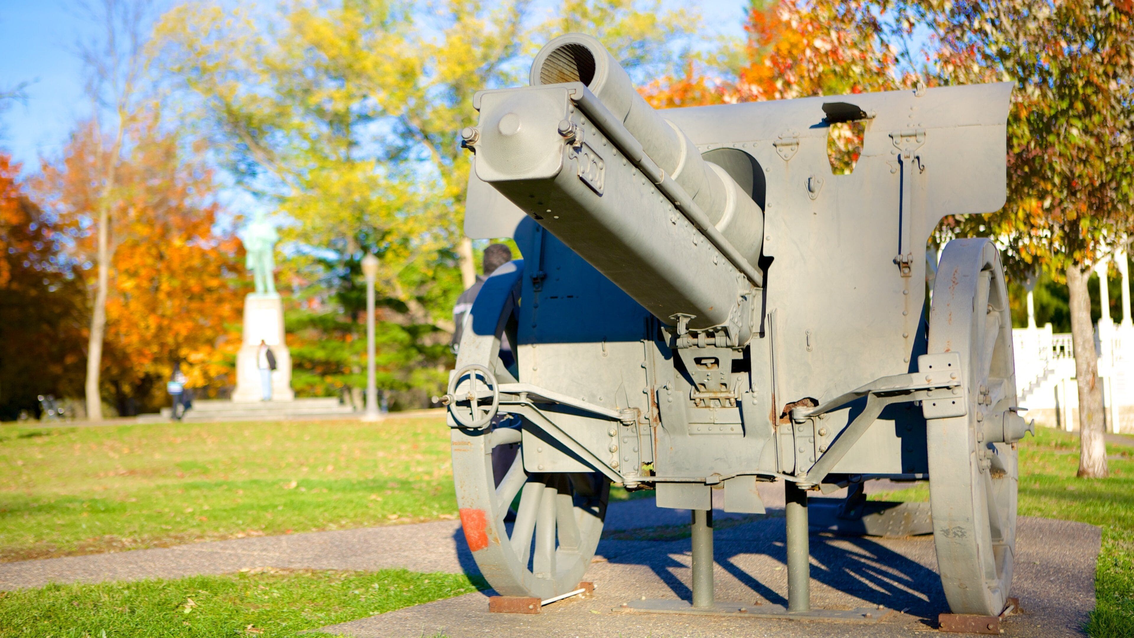 Galena which includes a garden, military items and heritage elements