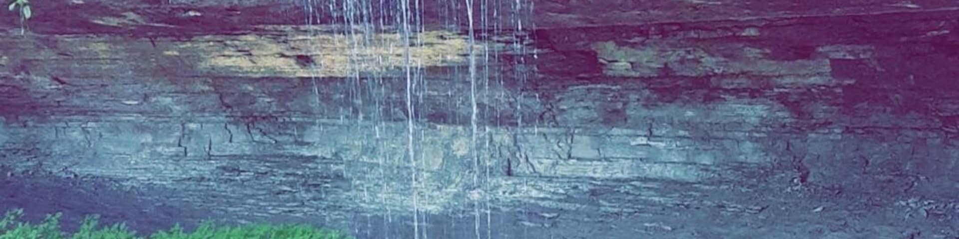 Cool rock formation