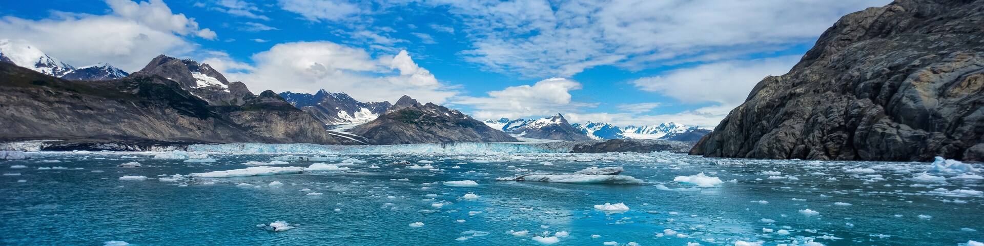 Arriving at the Columbia Glacier