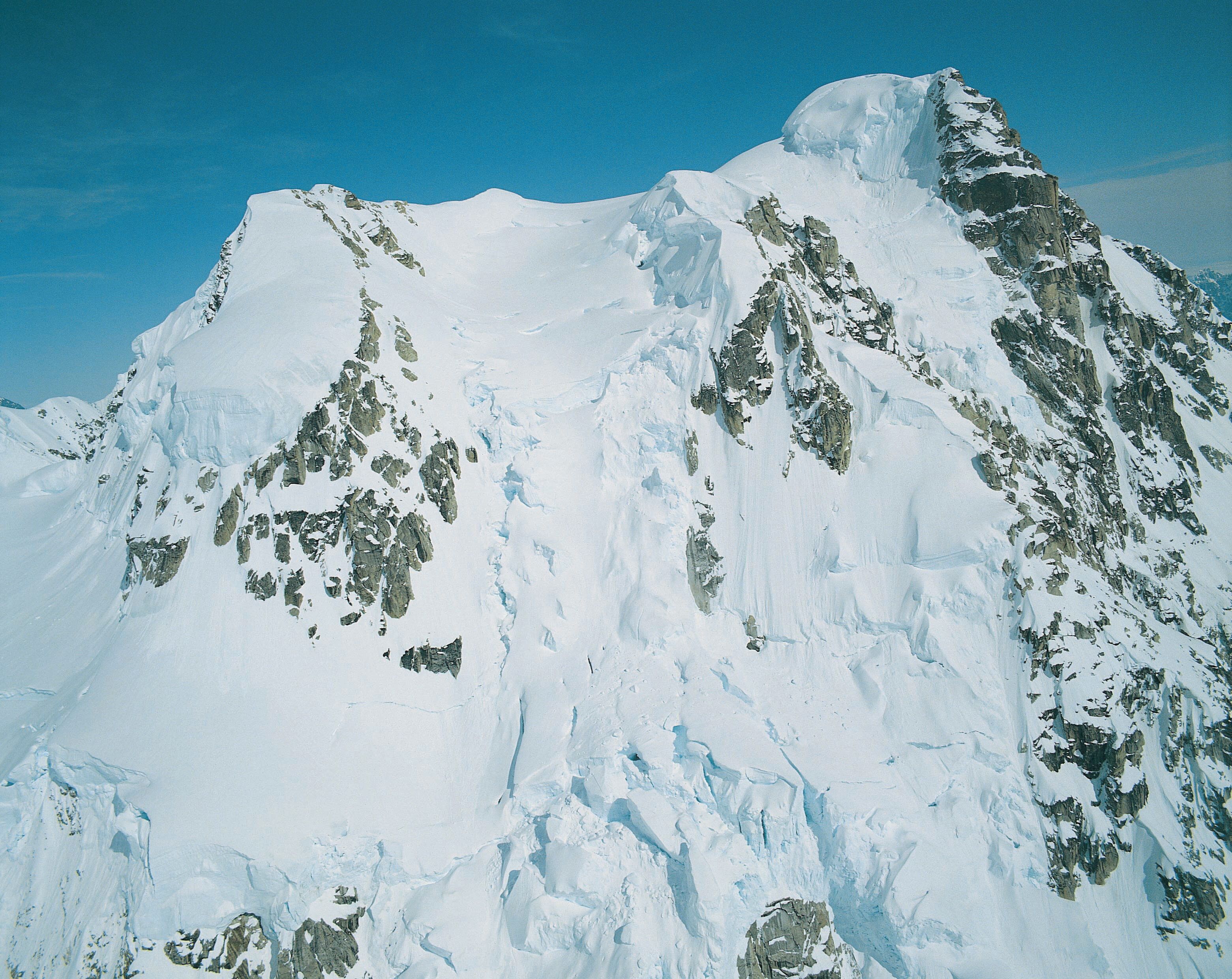 Summit of Mount McKinley, Denali National Park, Alaska, USA