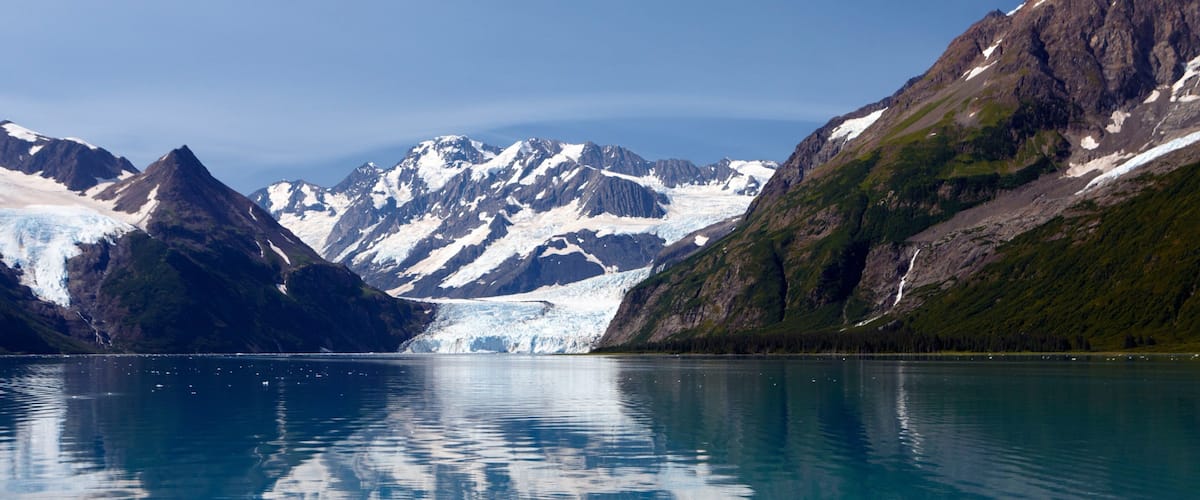 Péninsule de Kenai qui includes baie ou port et montagnes