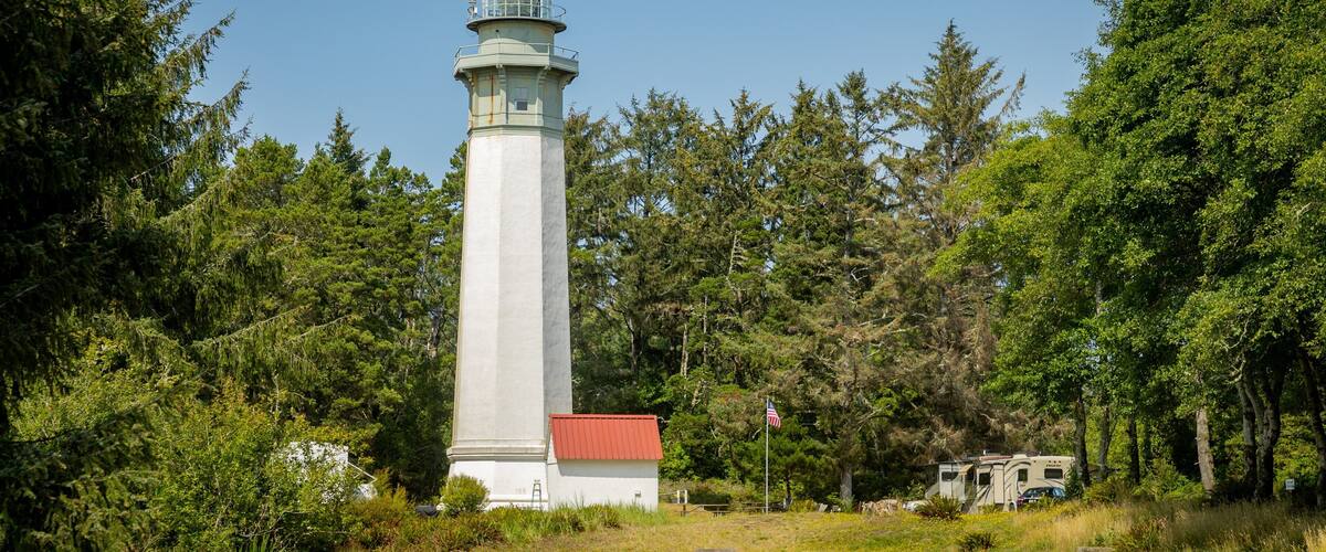 Grays Harbor Lighthouse featuring a lighthouse