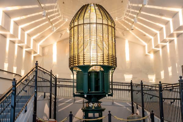 Westport Maritime Museum showing interior views and a lighthouse