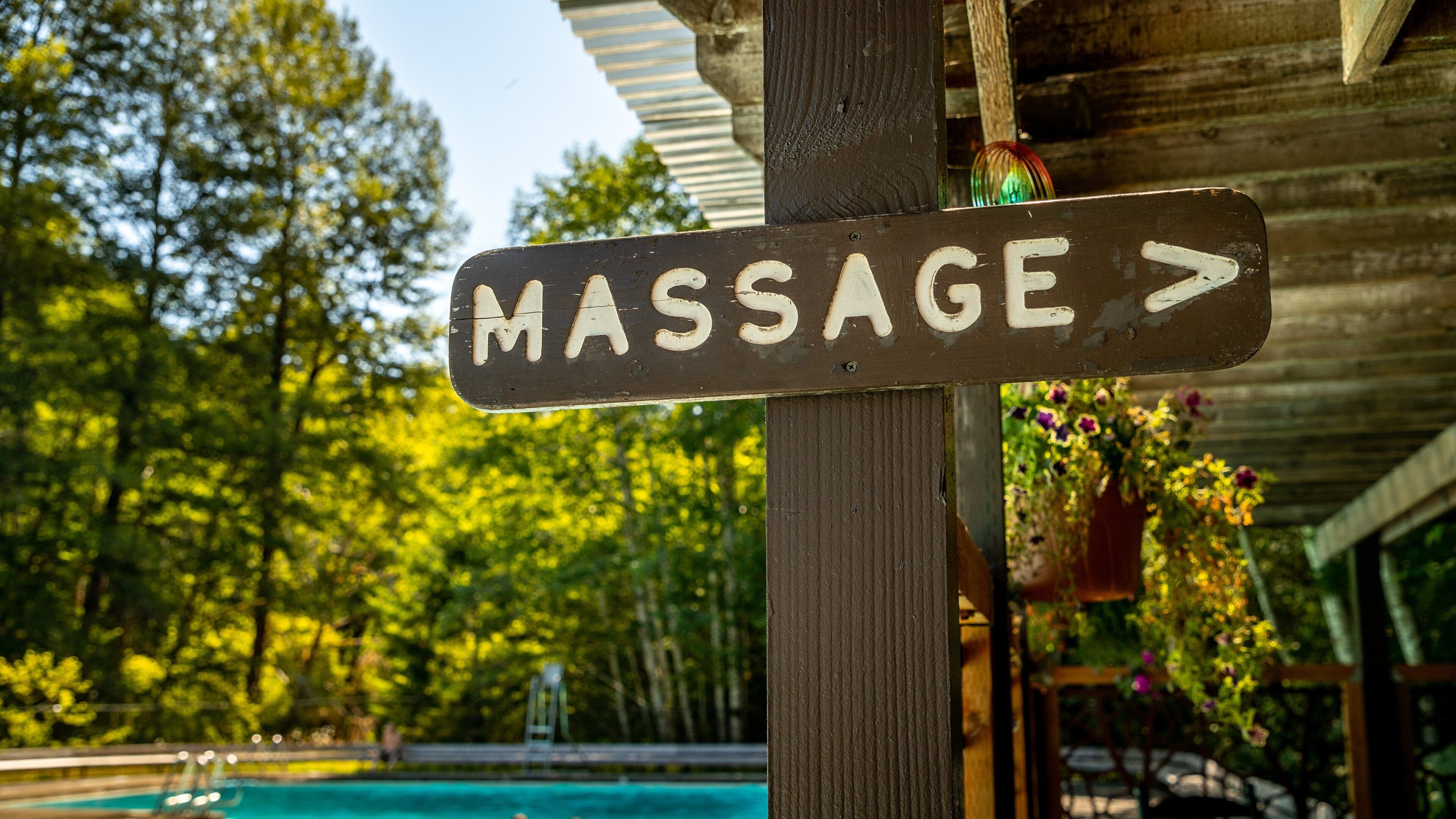 Sol Duc Hot Springs which includes signage