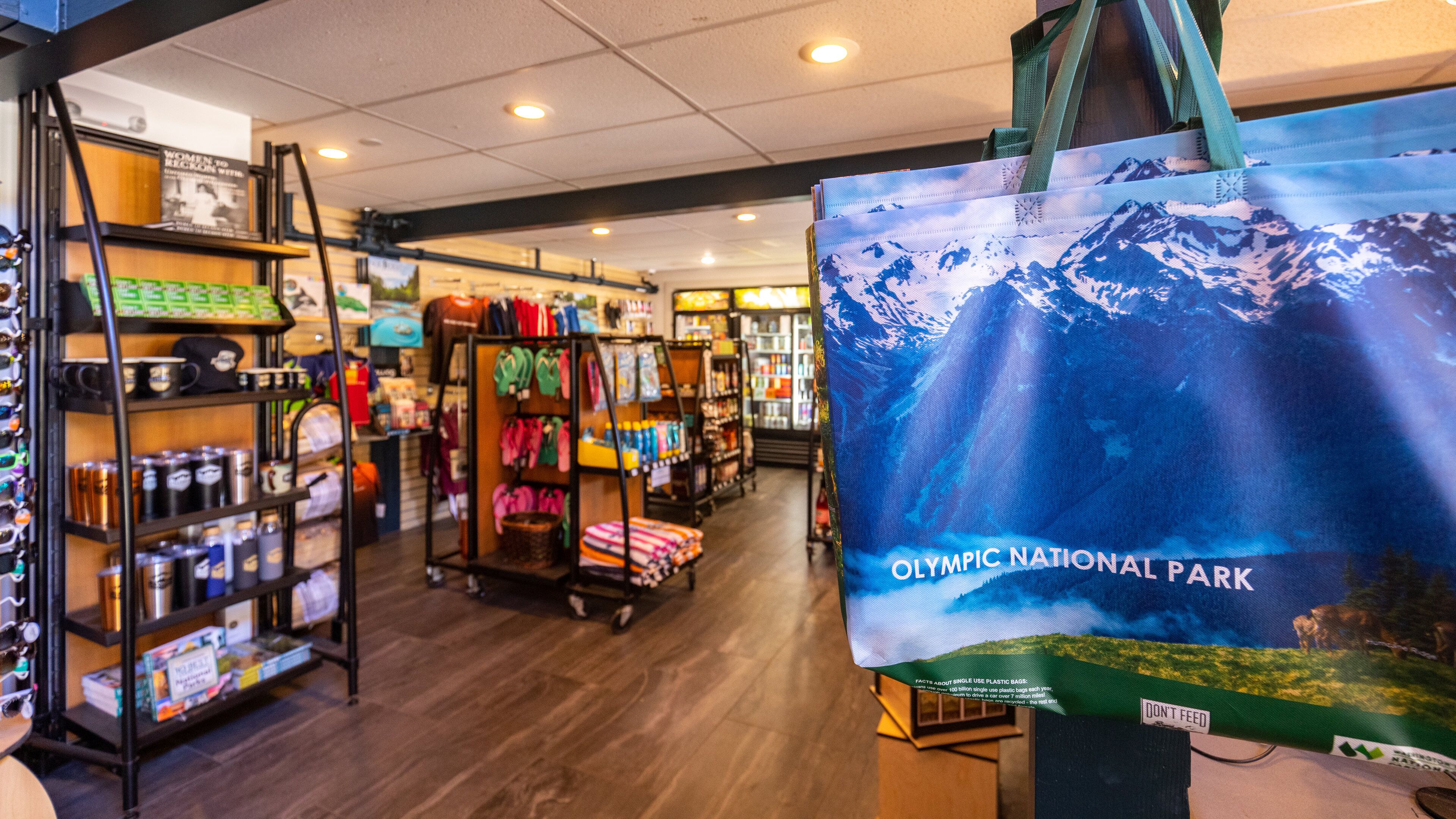 Sol Duc Hot Springs featuring interior views and shopping