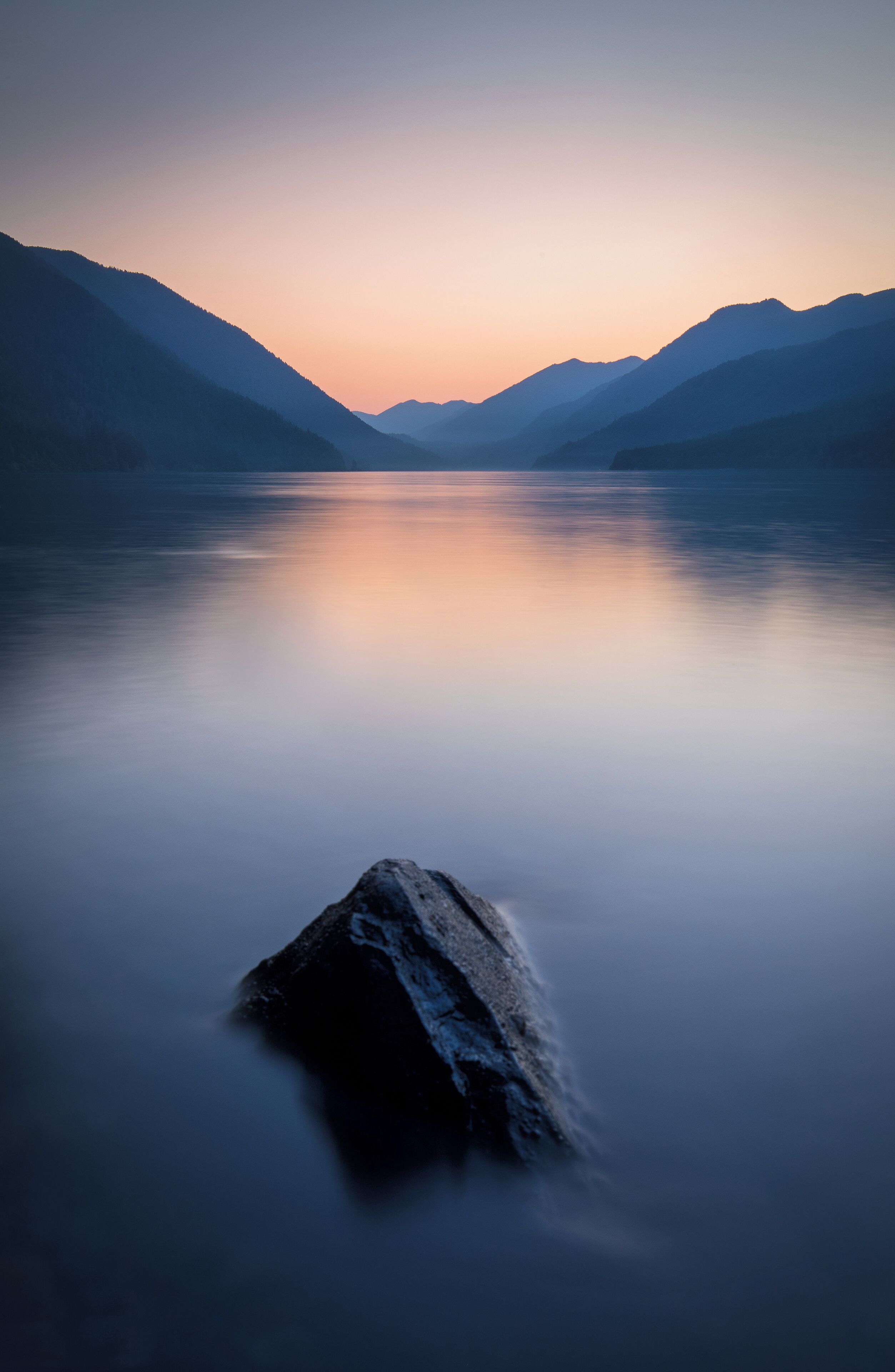 #LifeAtExpediaGroup
Stunning sunsets are the hallmark of Lake Crescent in Washington. The shores of this lake stretch for miles so there are umpteen unique opportunities to enjoy a quiet evening in this beautiful area. Plus, no hikes required, just a few steps down the road and you can have the breadth of peacefulness to yourself.
Photo tip: Make sure to put on your waterproof boots to go a little bit into the water to capture a photo like this.