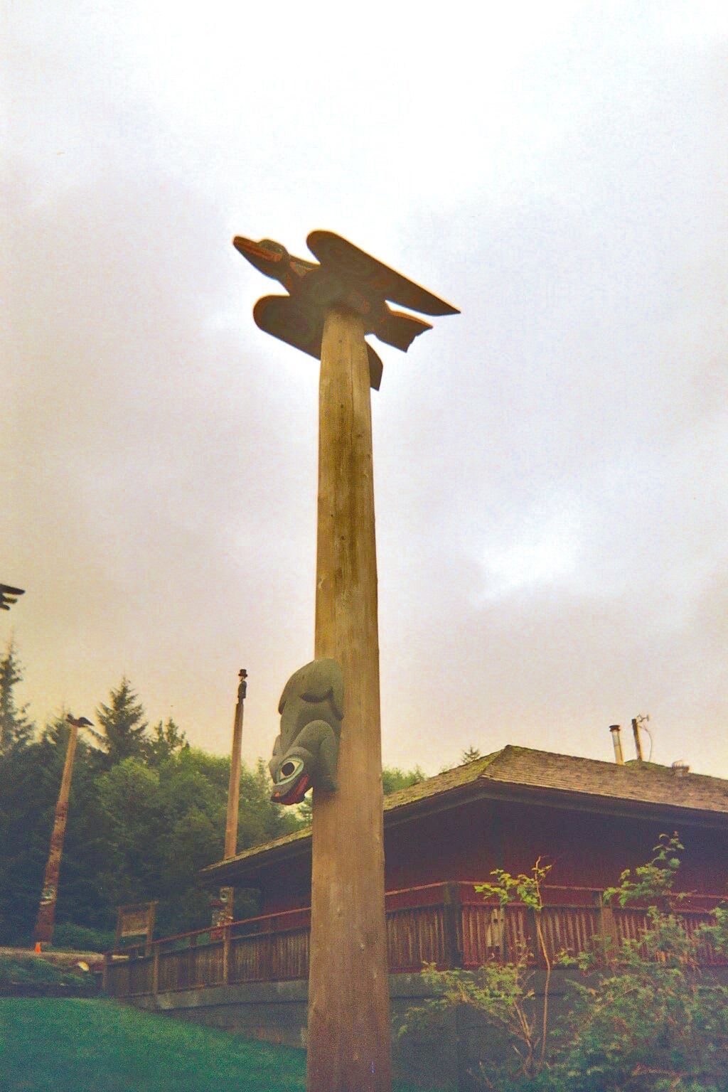My favorite Raven pole, with a Frog on the front.

You can read my journal about my visit to Ketchikan later this week at https://davenotravels.blog