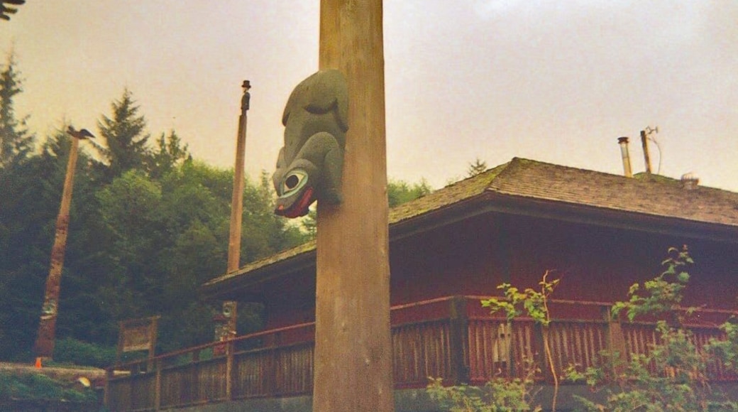 My favorite Raven pole, with a Frog on the front.
You can read my journal about my visit to Ketchikan later this week at https://davenotravels.blog