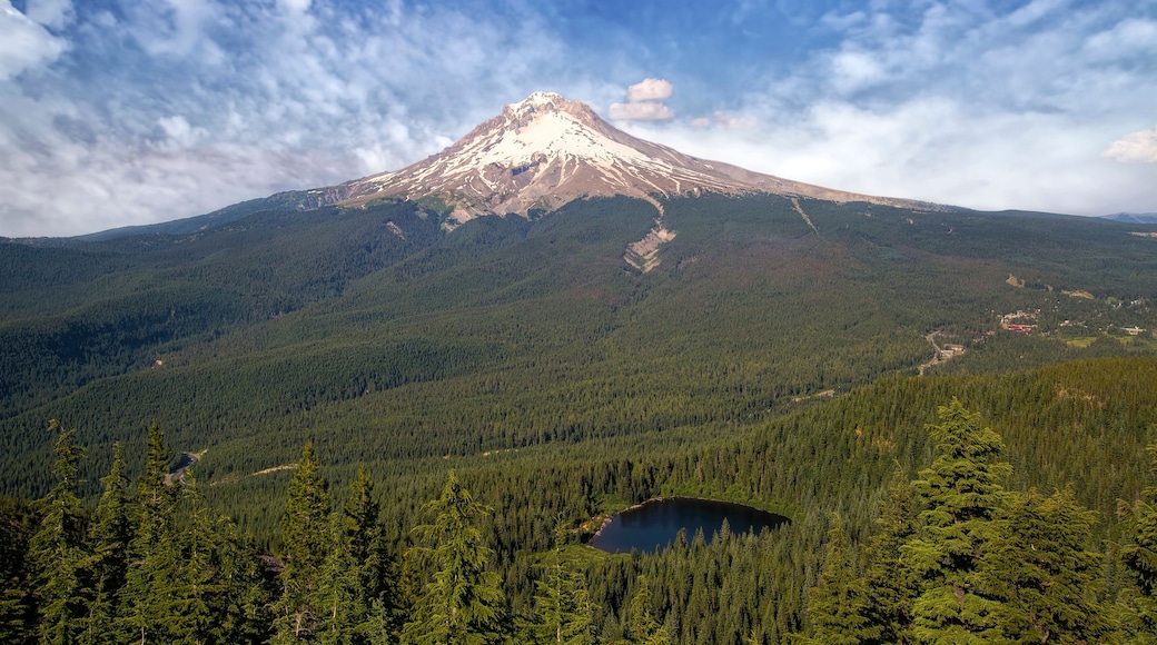 Mount Hood and Mirror Lake