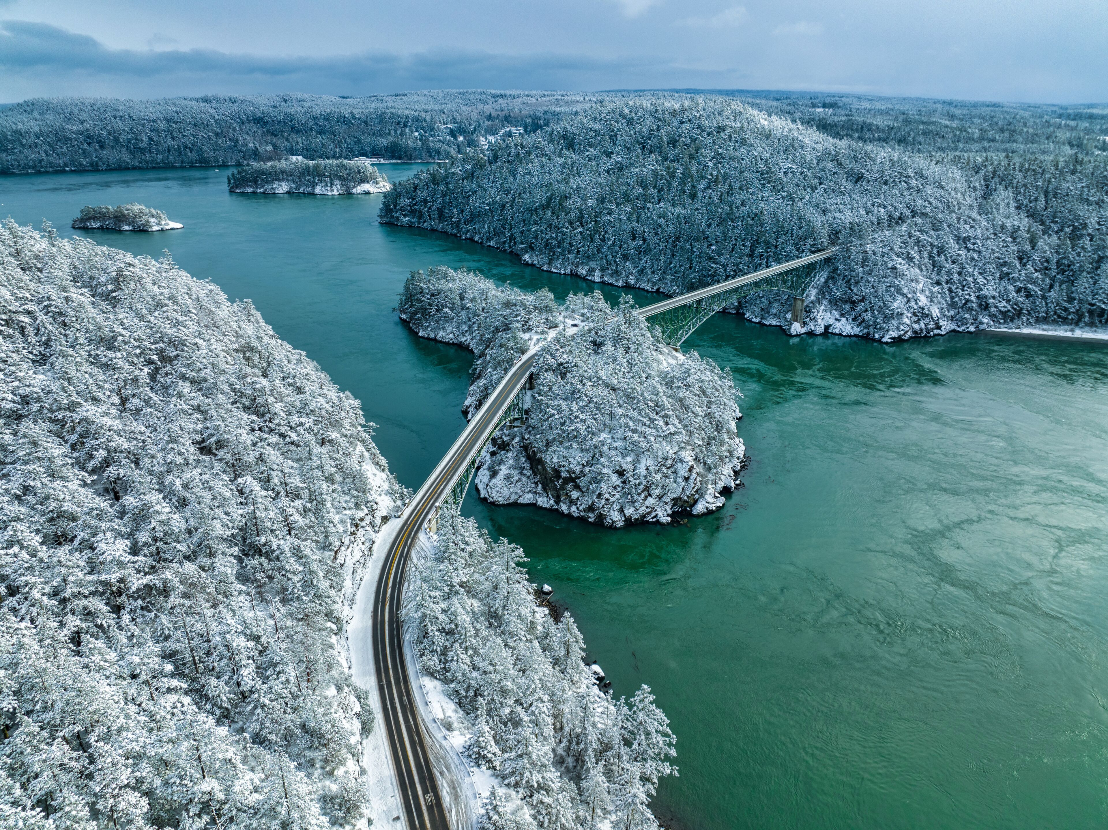 Deception Pass Aerial