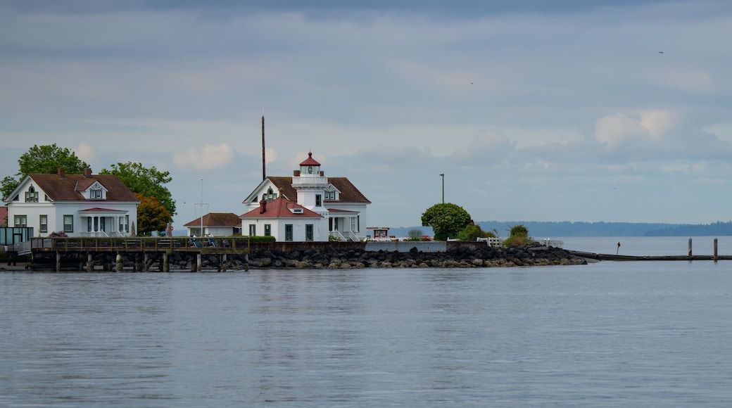 Mukilteo Washington Lighthouse on Puget Sound