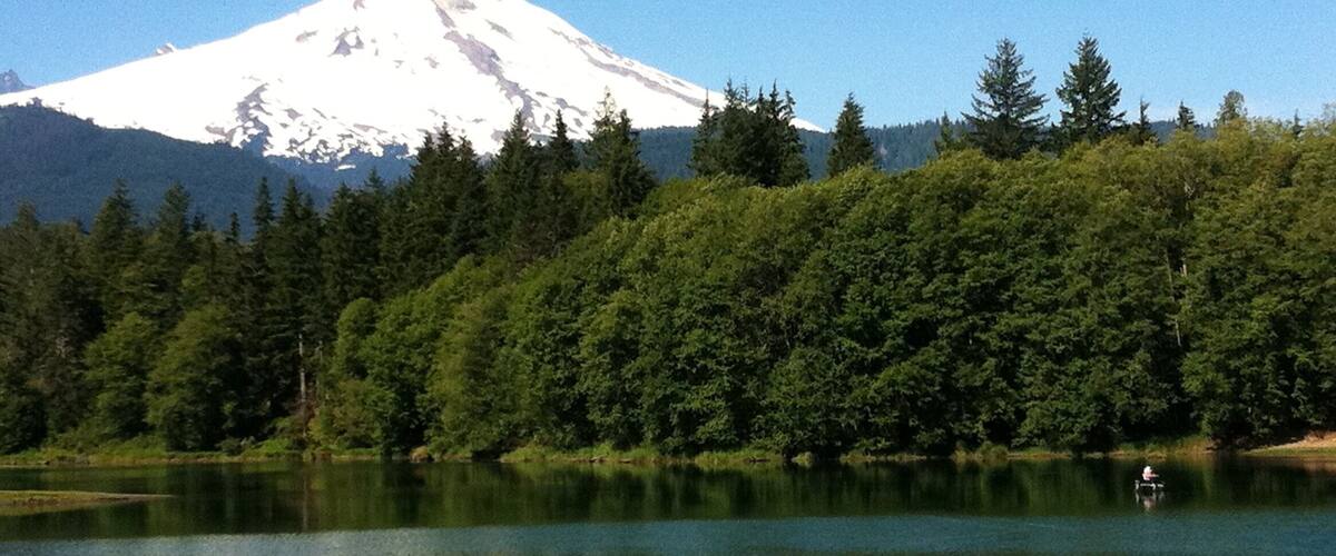 This is also along the Cascade Loop in WA, this is Baker Lake with Mount Baker reflection.