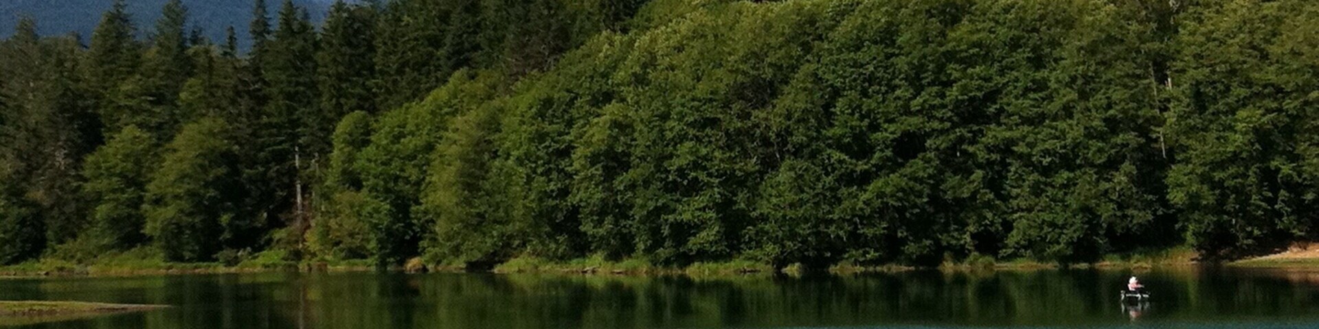This is also along the Cascade Loop in WA, this is Baker Lake with Mount Baker reflection.