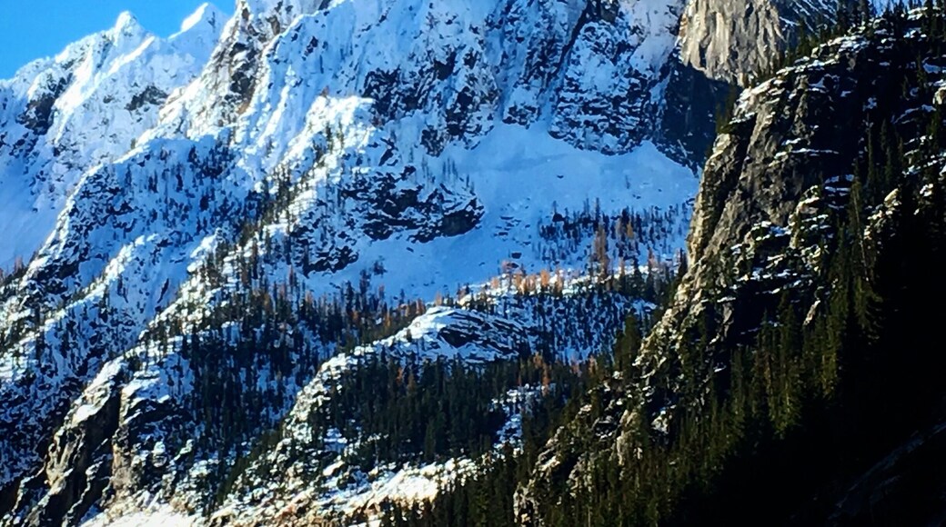 One of the most beautiful drives in Washington State! This is Liberty Bell on the North Cascades highway 20.