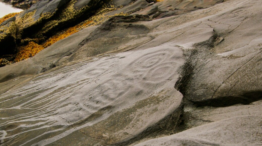 Ancient Alaskan Petroglyphs in Stone. Some of the best surviving examples of native artistic expression are petroglyphs found in southeast Alaska.