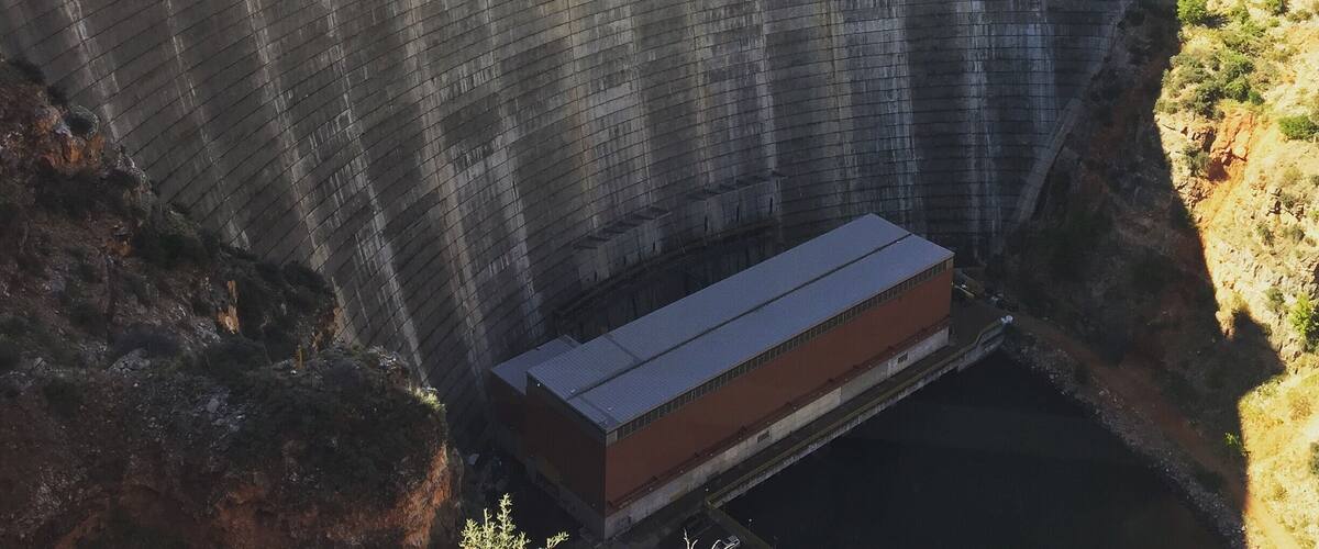 Yellowtail Dam in Fort Smith. It's the 13th largest dam is the US.