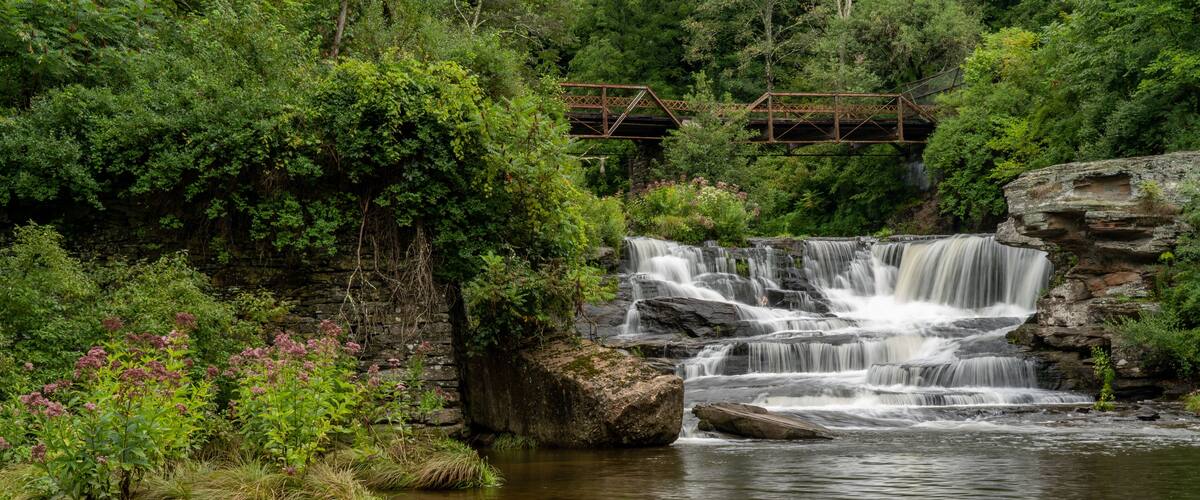 Tanner Falls in Honesdale