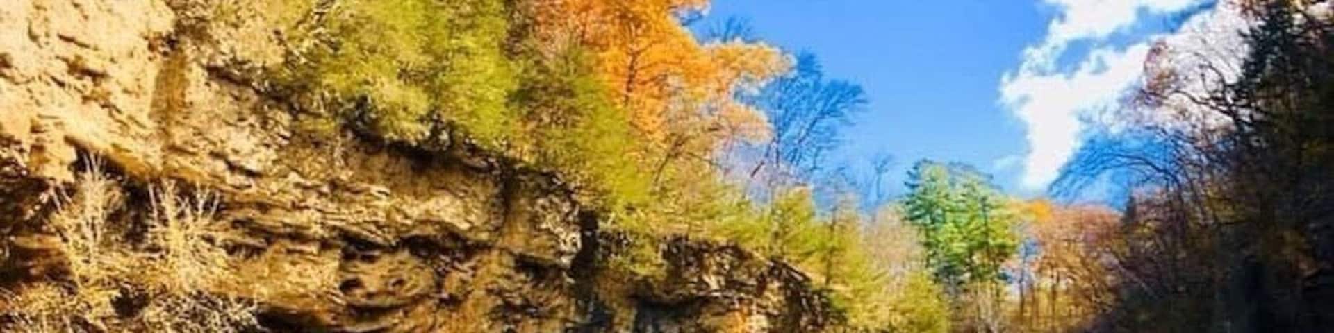 Waterfalls at Willow River State Park Hudson, Wisconsin #adventure #adventurephotocontest