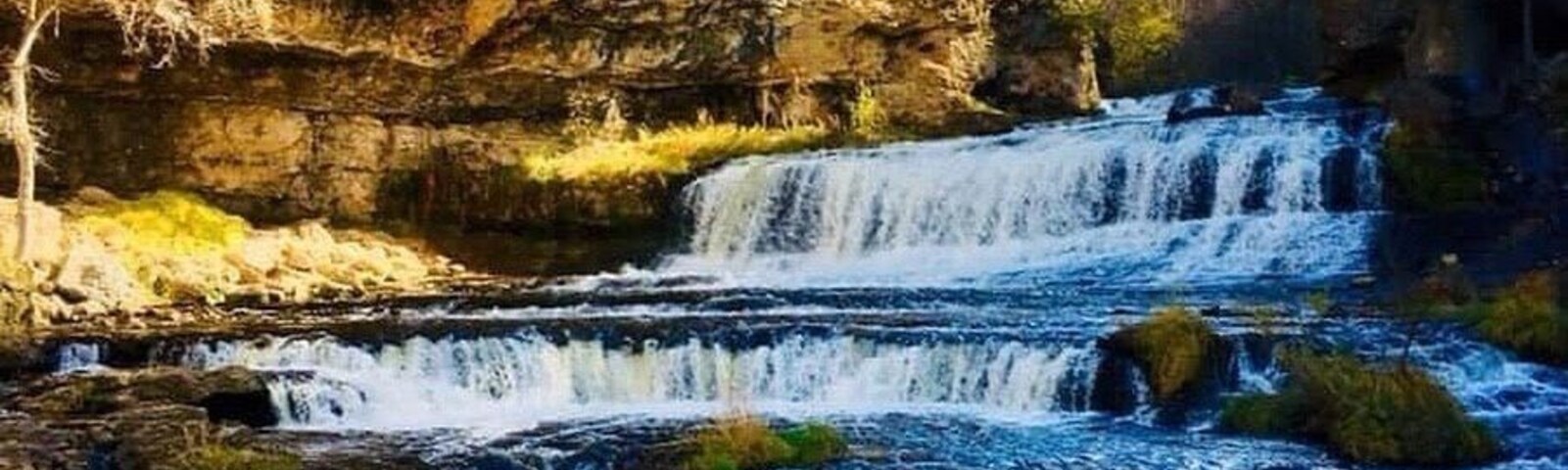 Waterfalls at Willow River State Park Hudson, Wisconsin #adventure #adventurephotocontest