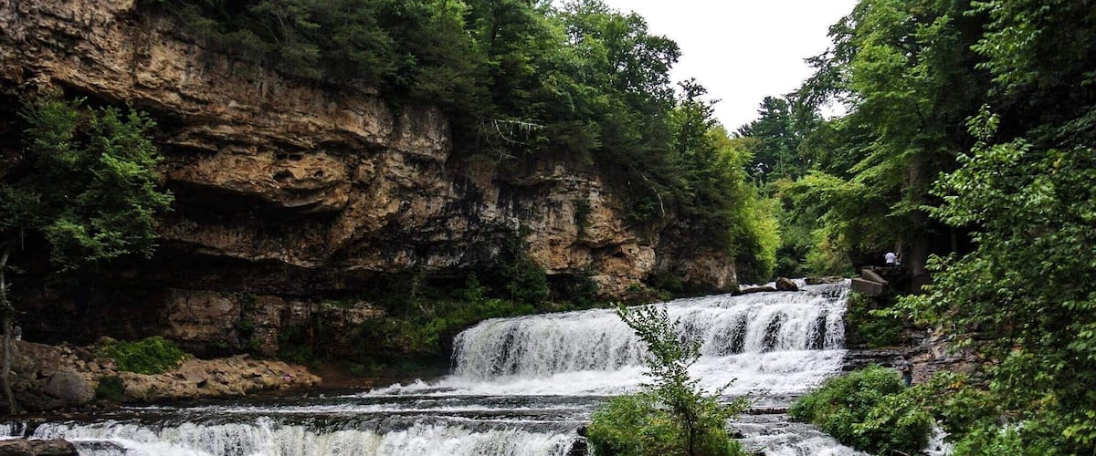 Awesome trails, lots of calories burned, and an awesome waterfall at the end!
