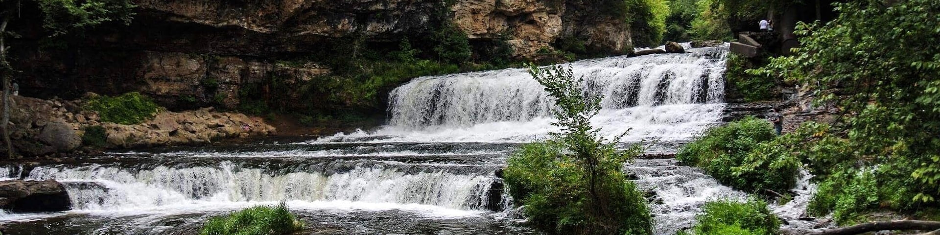 Awesome trails, lots of calories burned, and an awesome waterfall at the end!