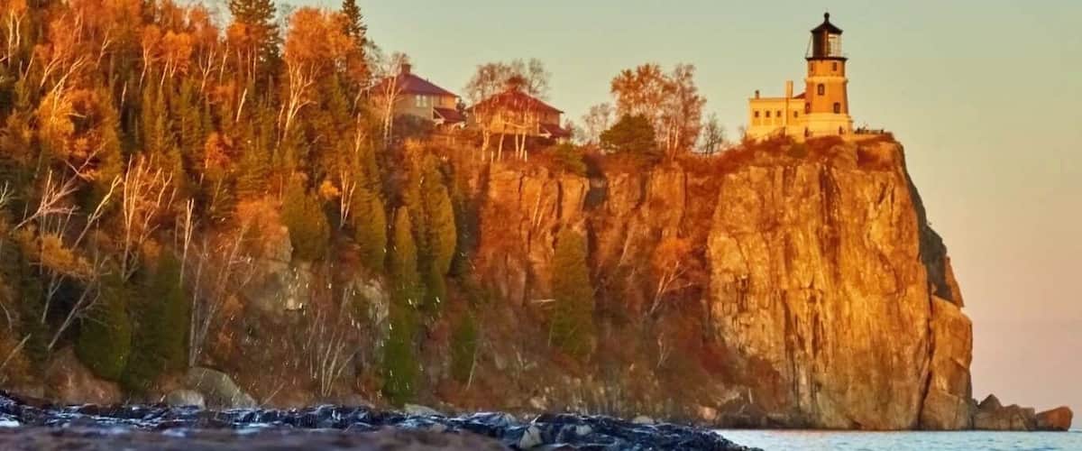 Split rock light house