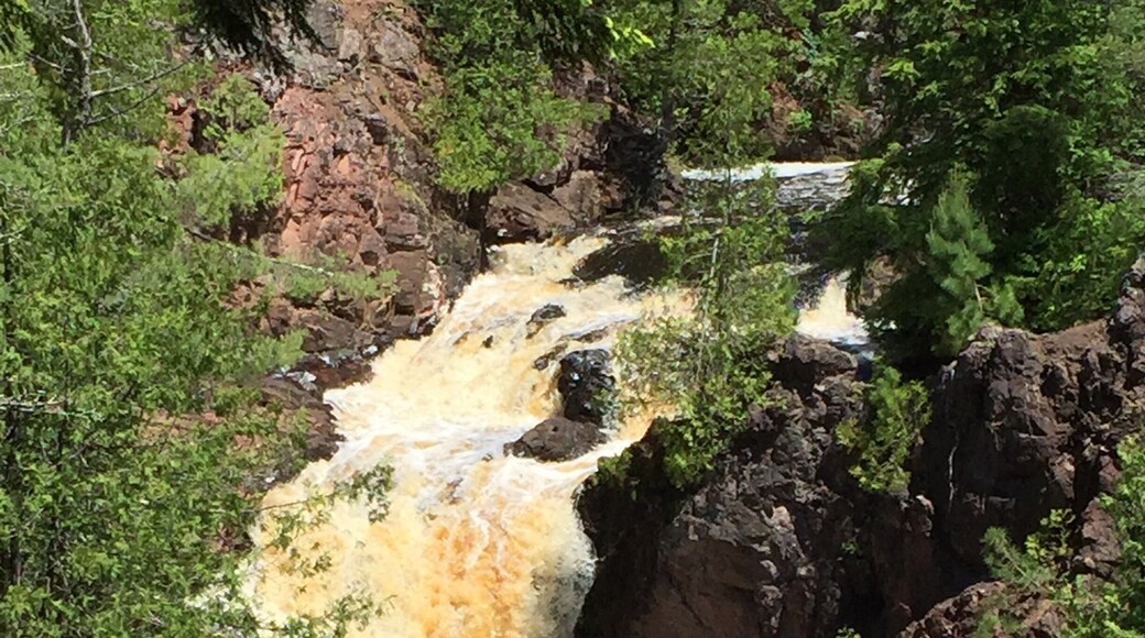 Another beautiful waterfall in Copper Falls.
