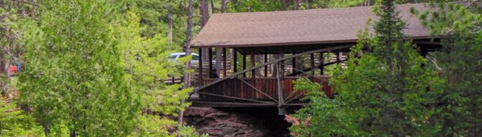 Horton Covered Bridge - A must see attraction that has been here 90 years. Also called a Bowstring bridge. Constructed
 With arched beams secured with hooks and clips rather
 than rivets and bolts. #history