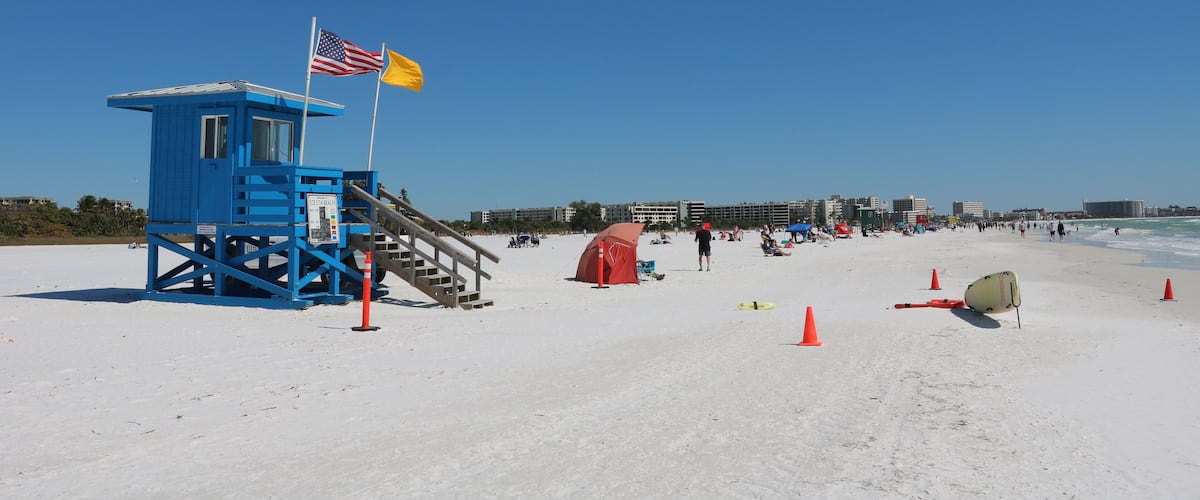 Florida's Siesta Beach, USA