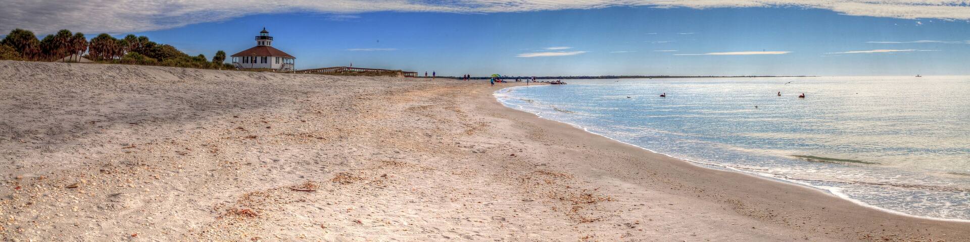 Port Boca Grande Lighthouse museum Boca Grande Beach