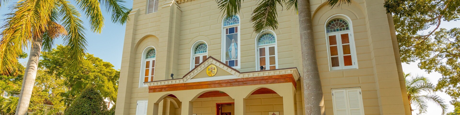 Saint Mary Star of the Sea which includes a church or cathedral